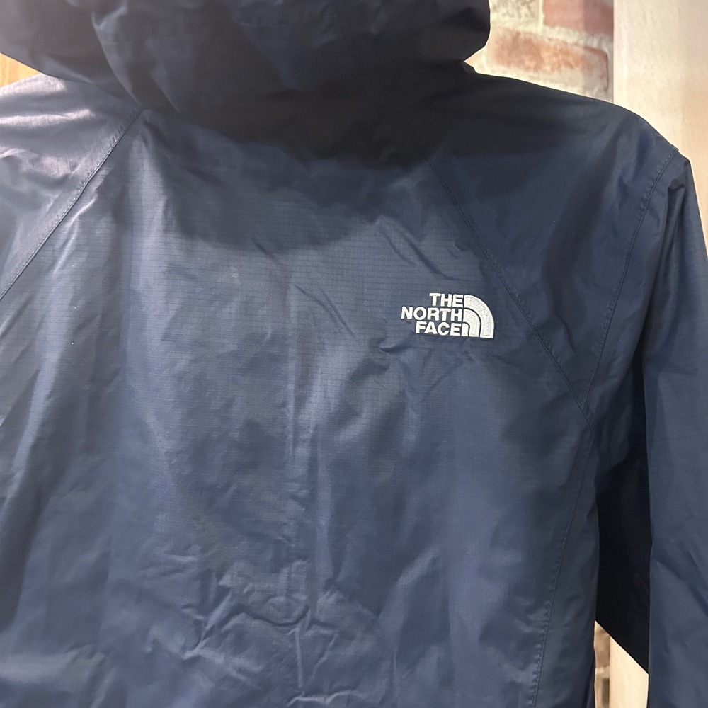 The North Face Rain Jacket Womens Navy Blue DryVent Hooded Waterproof Gorpcore S - Picture 12 of 13